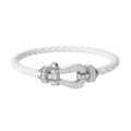 Bracelet Câble Marine — Acier Argenté