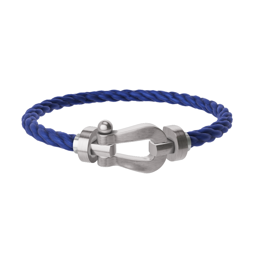 Bracelet Câble Marine — Bleu Indigo