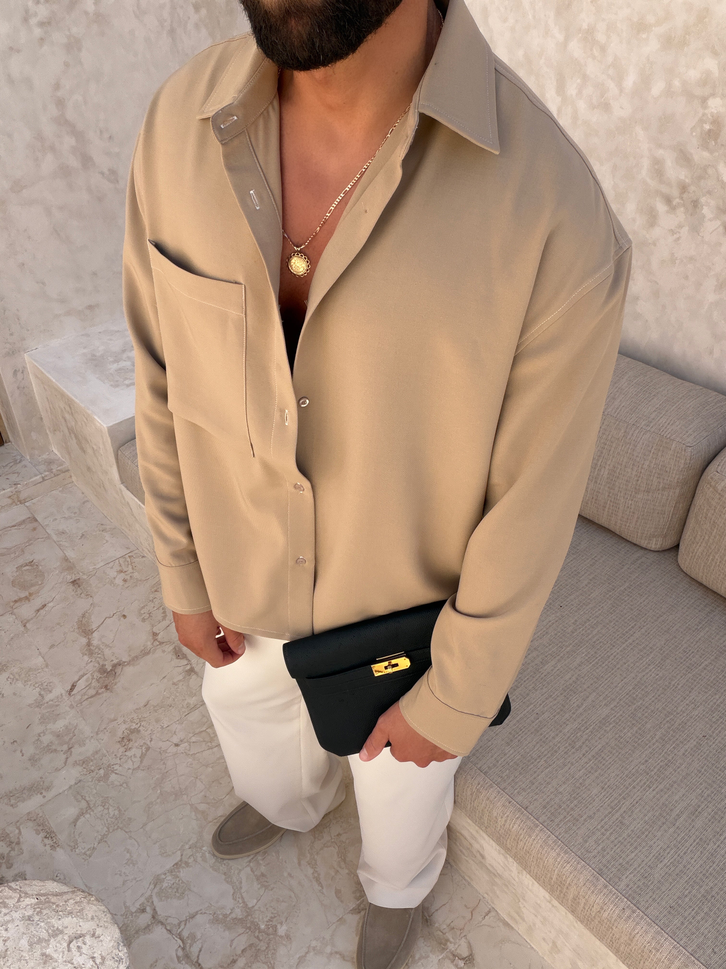 Chemise MILOS — Fauve