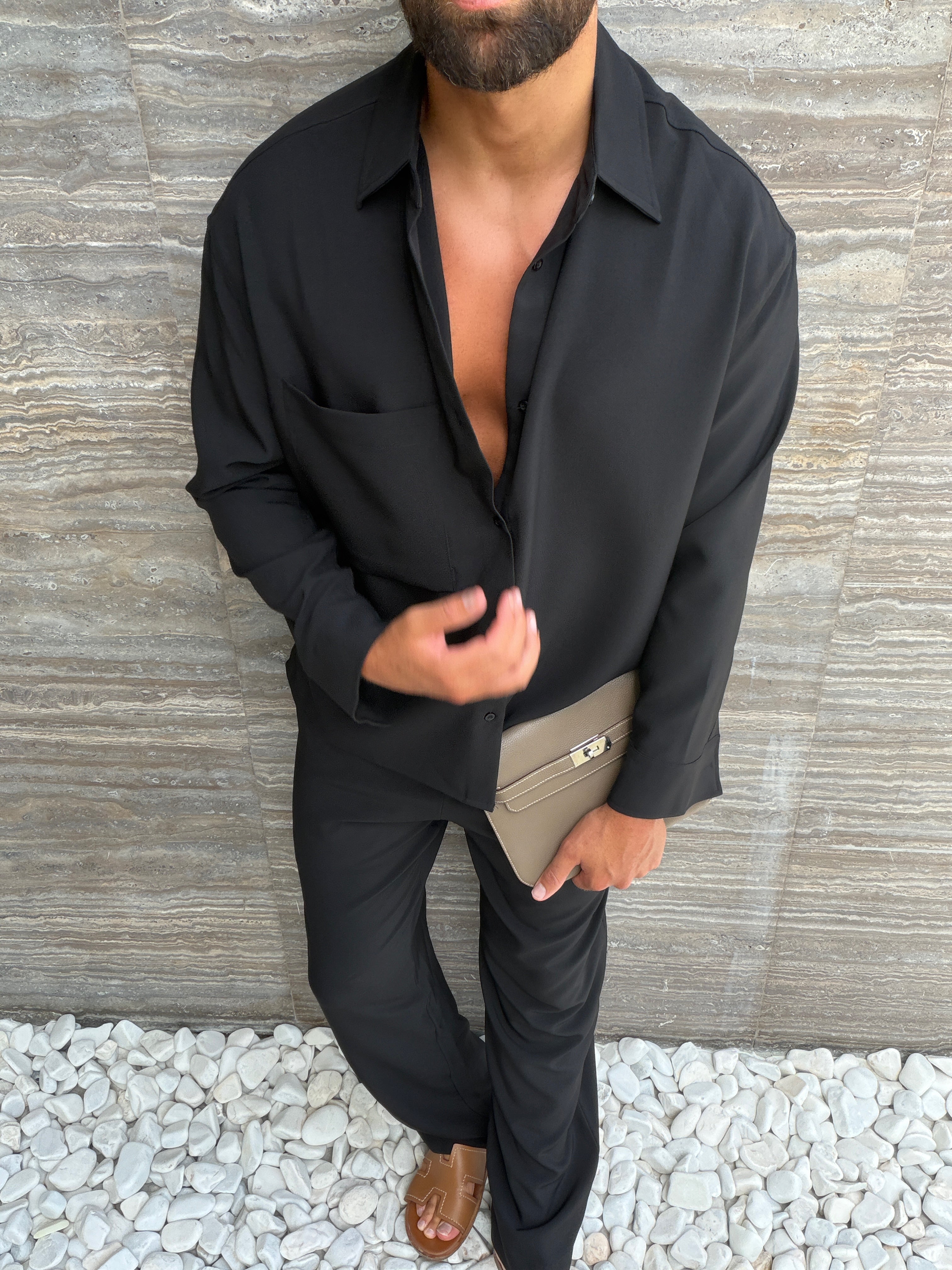 Chemise MILOS — Noir