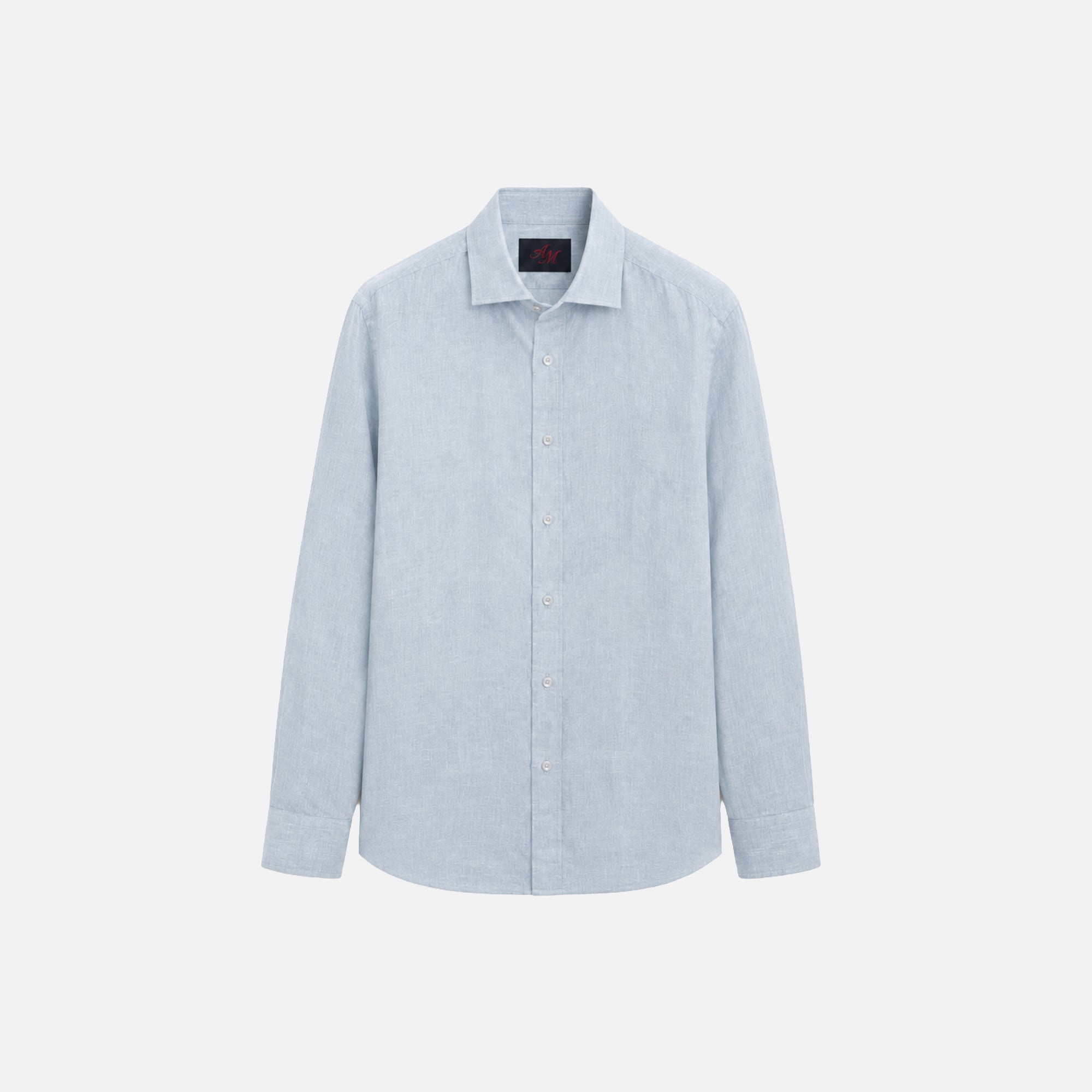 Chemise en Lin — Bleu Layette