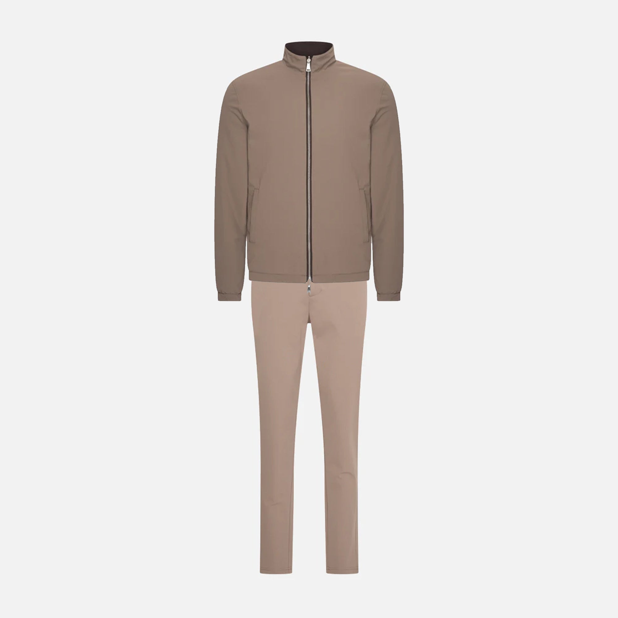 Ensemble Réversible Veste + Pantalon — Taupe