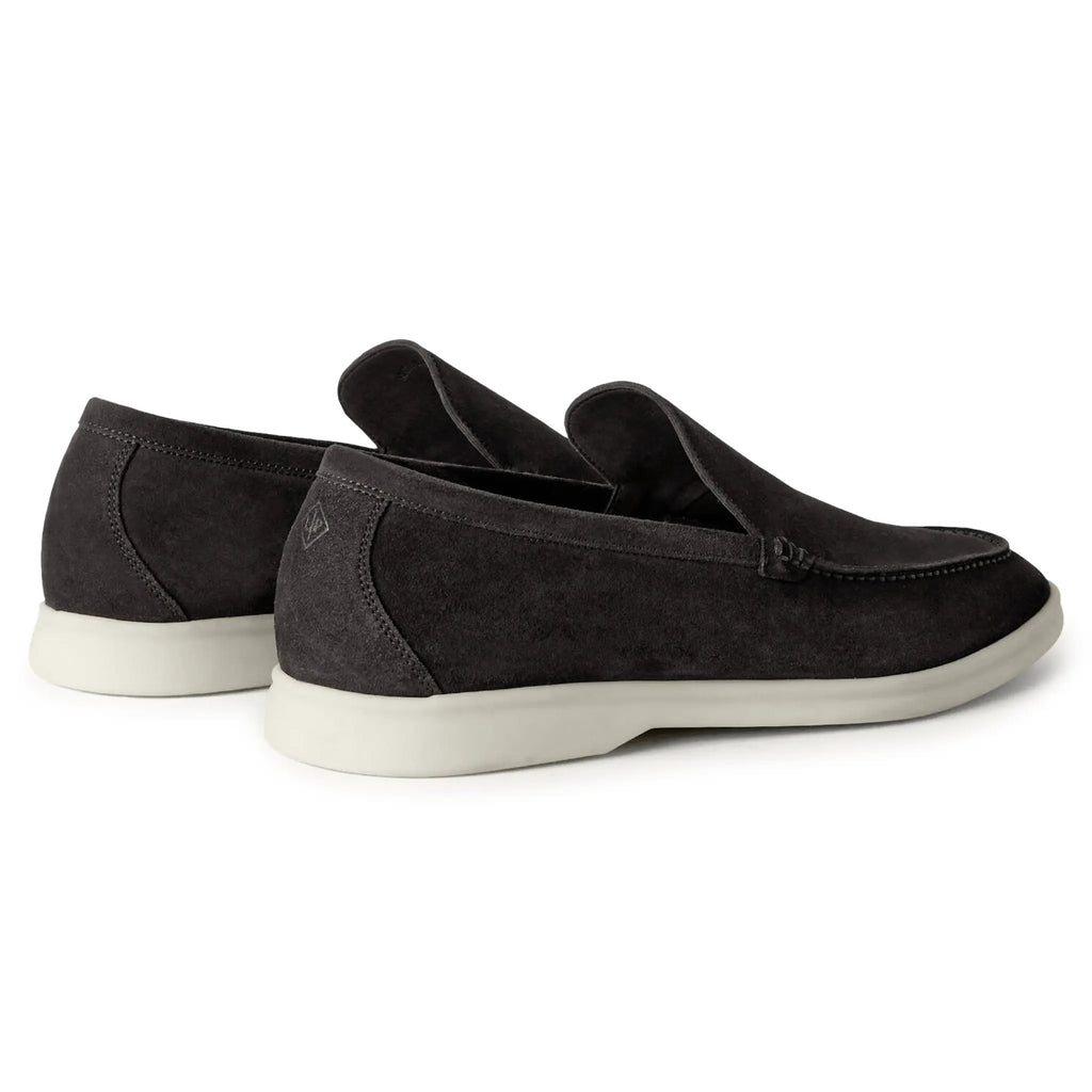 Mocassins Daim — Anthracite