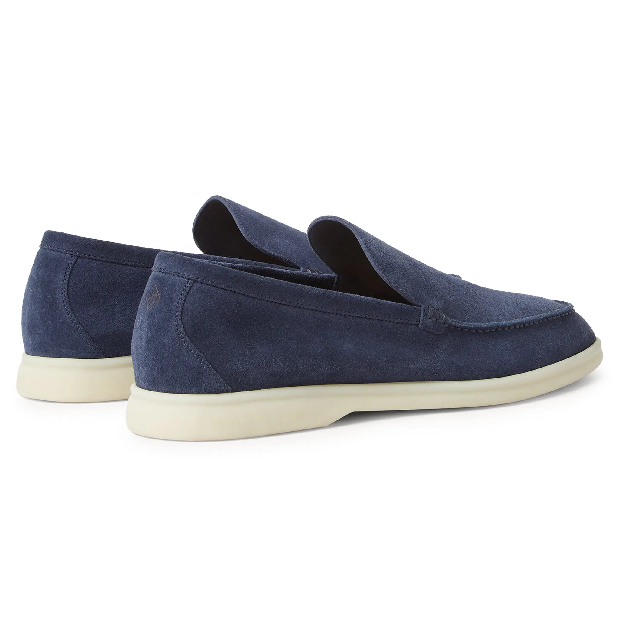 Mocassins Daim — Bleu Nuit