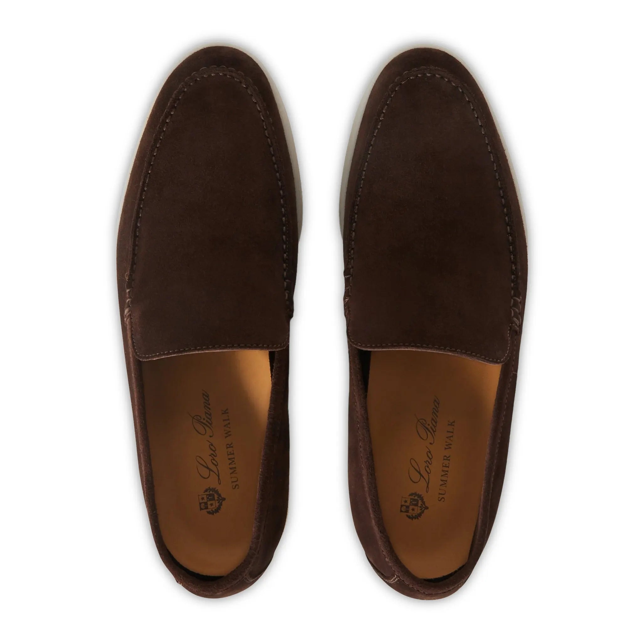 Mocassins Daim — Chocolat
