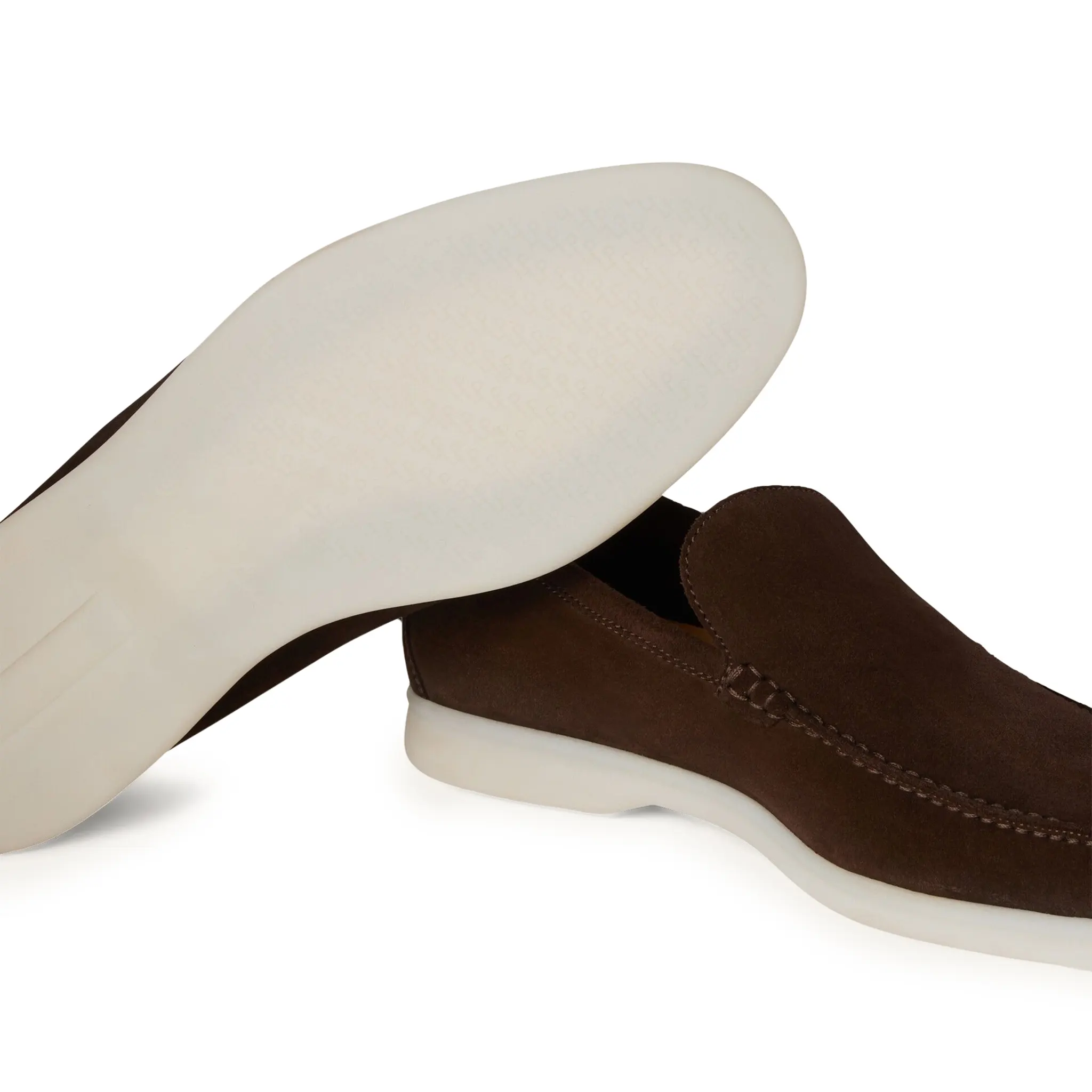 Mocassins Daim — Chocolat