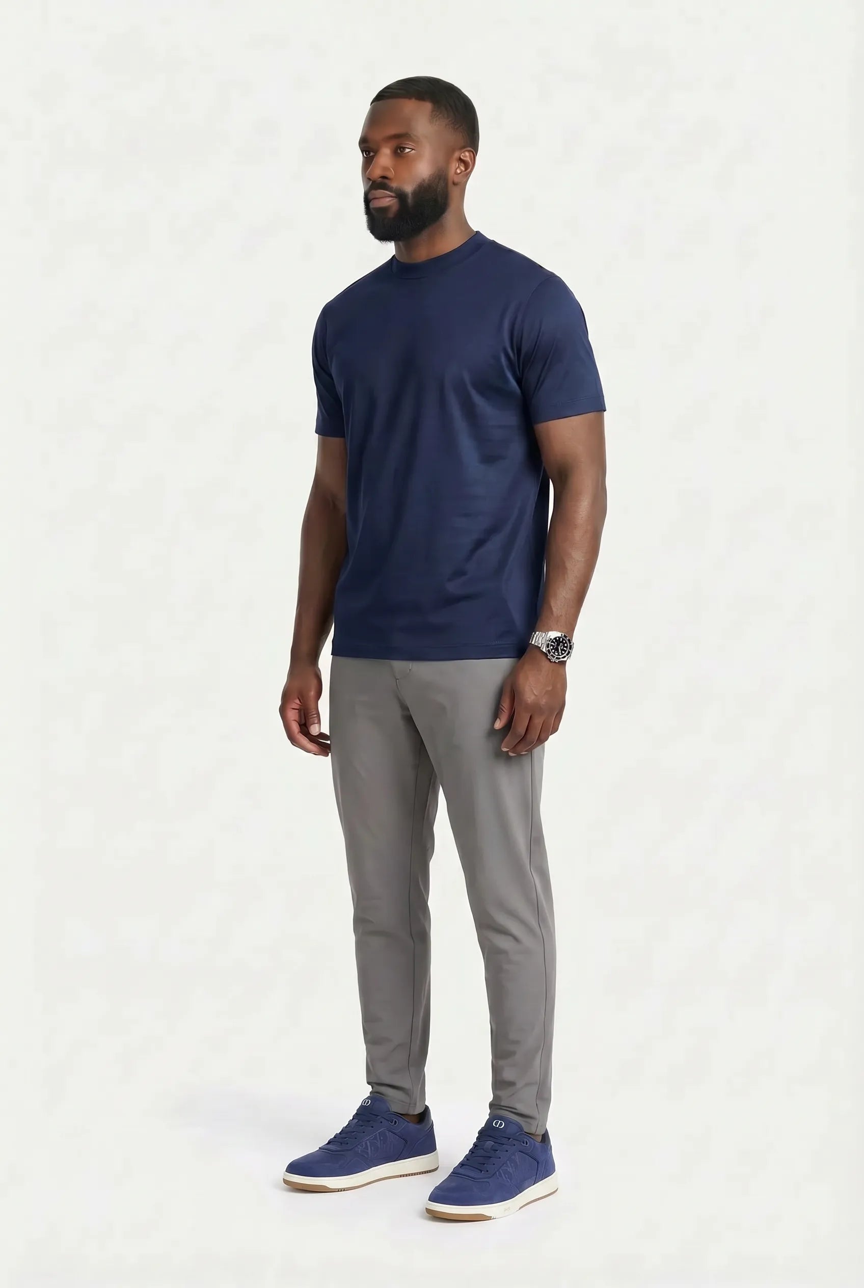 T-shirt Luxe — Bleu Marine