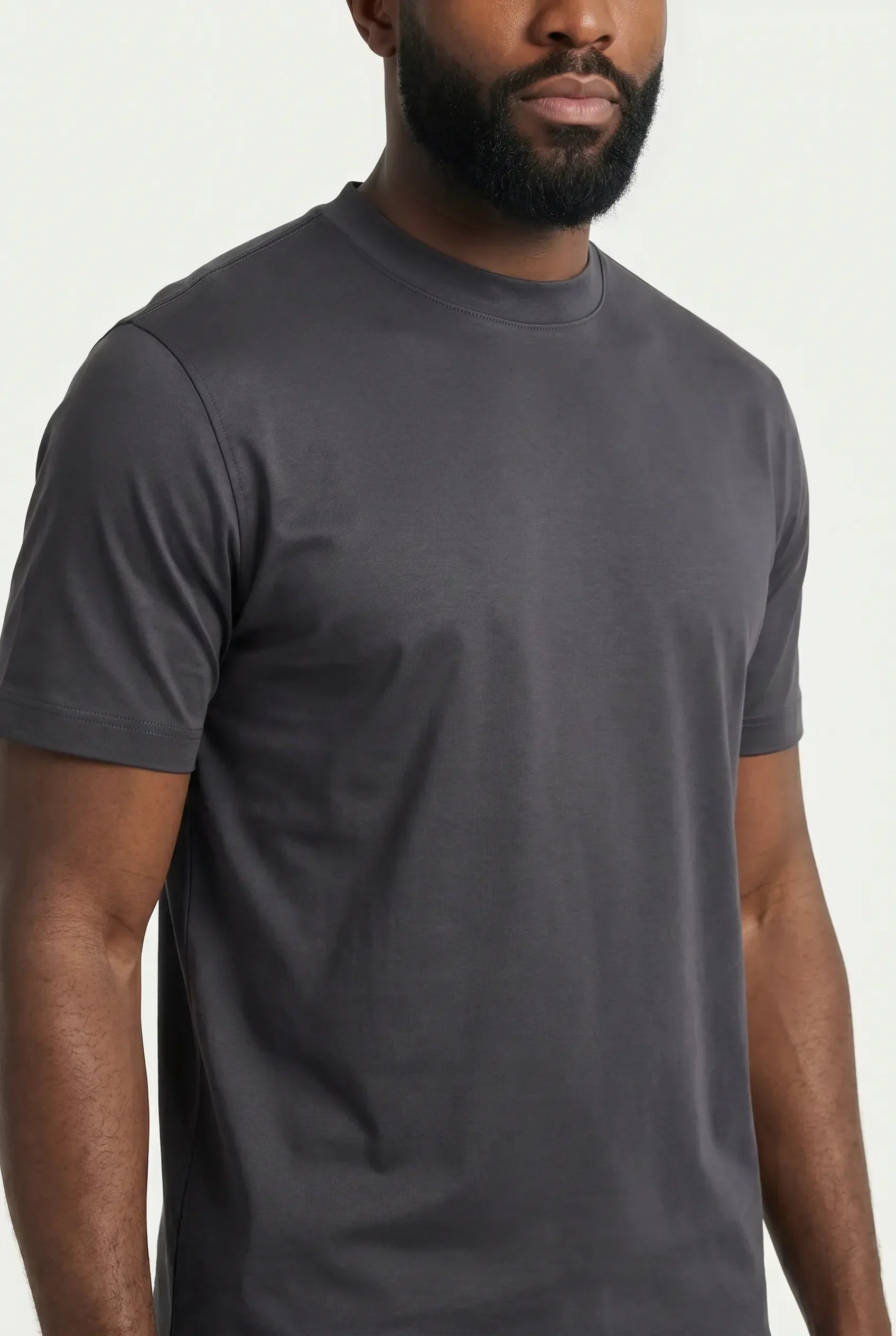 T-shirt Luxe — Anthracite