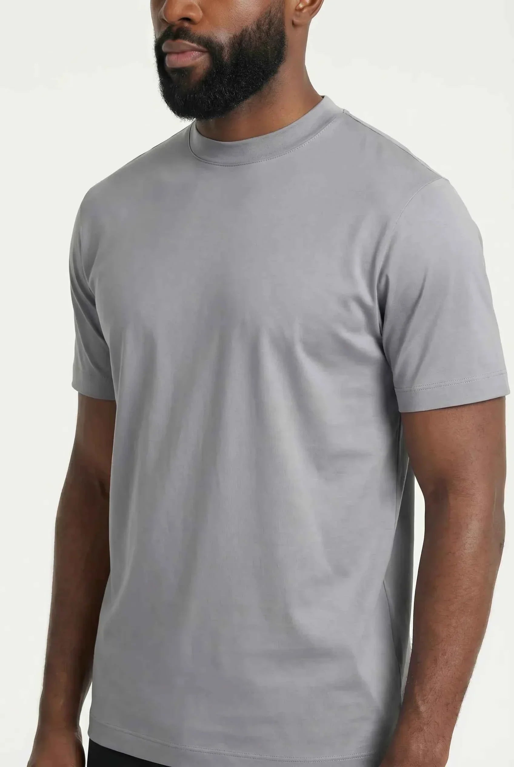 T-shirt Luxe — Gris Perle