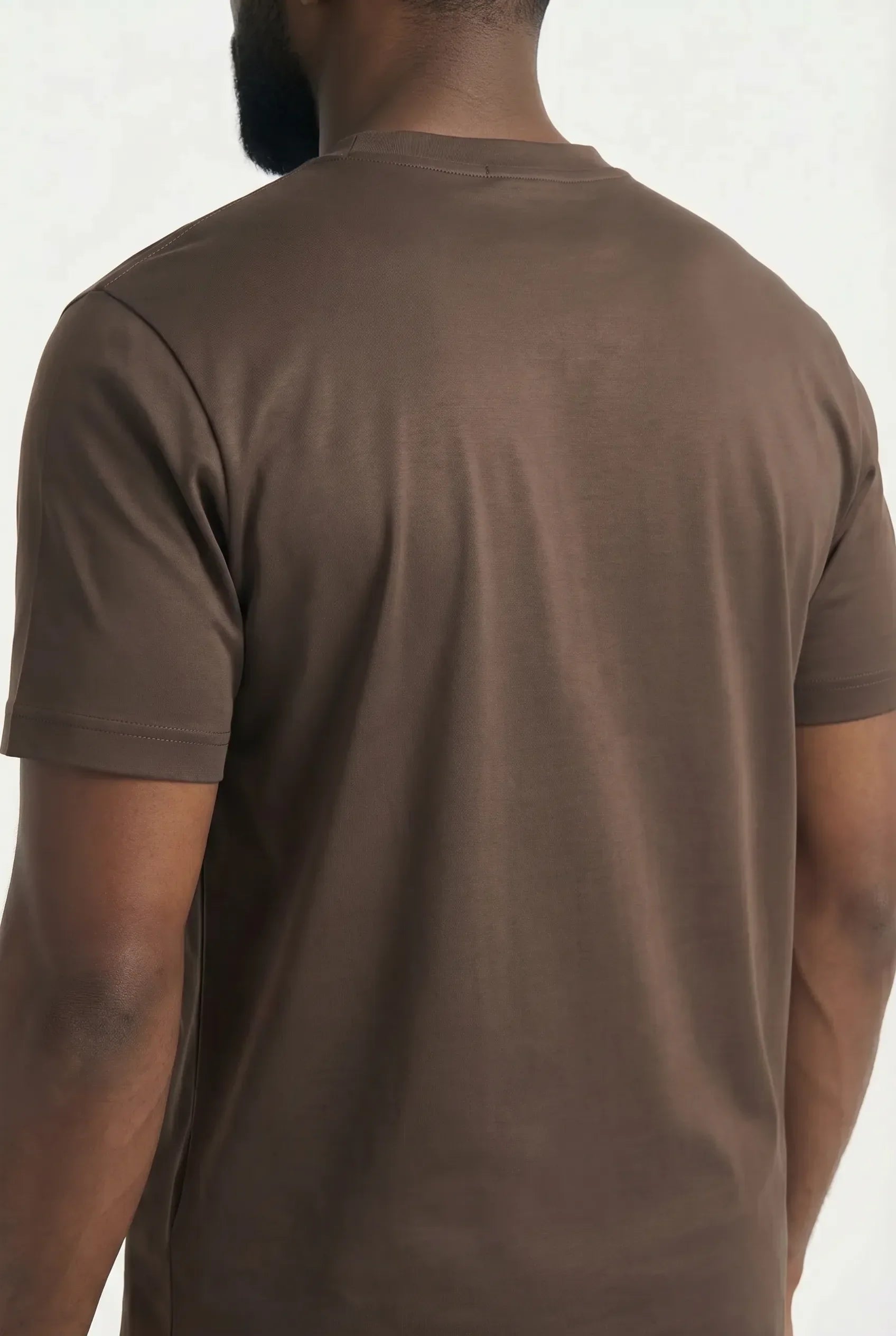 T-shirt Luxe — Cognac