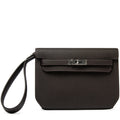 Pochette Cuir — Brun
