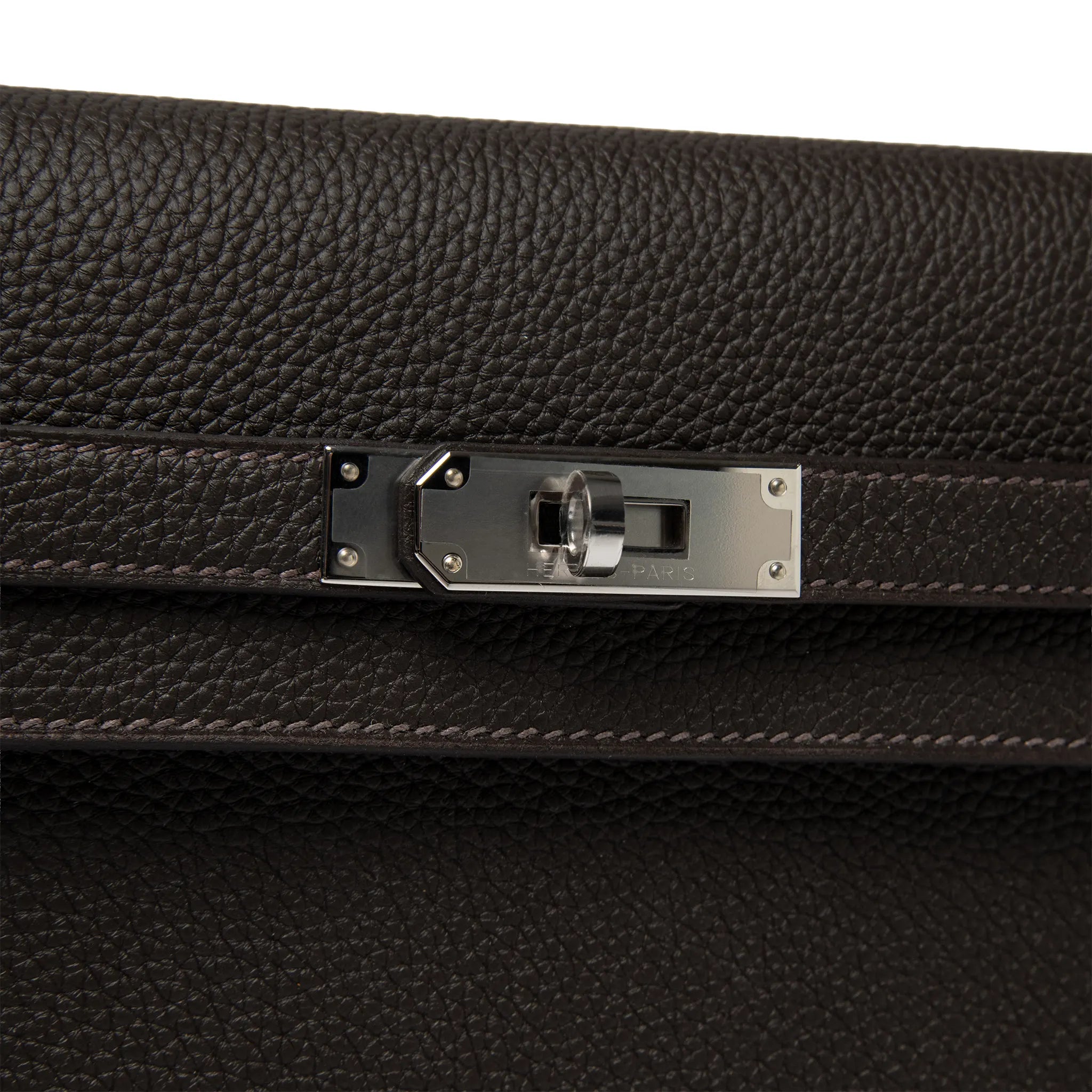 Pochette Cuir — Brun