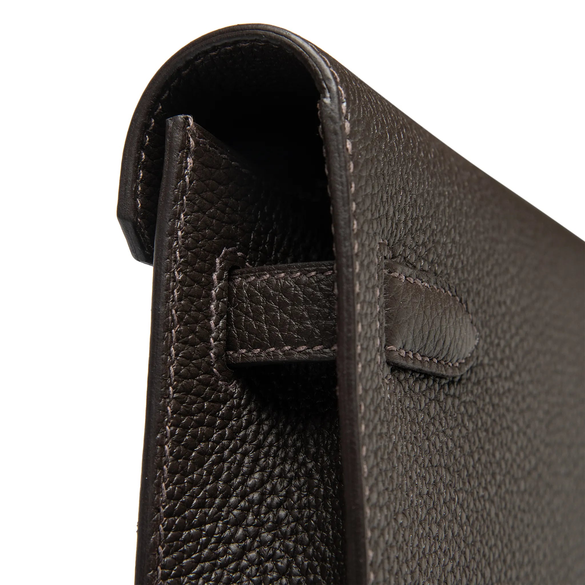 Pochette Cuir — Brun