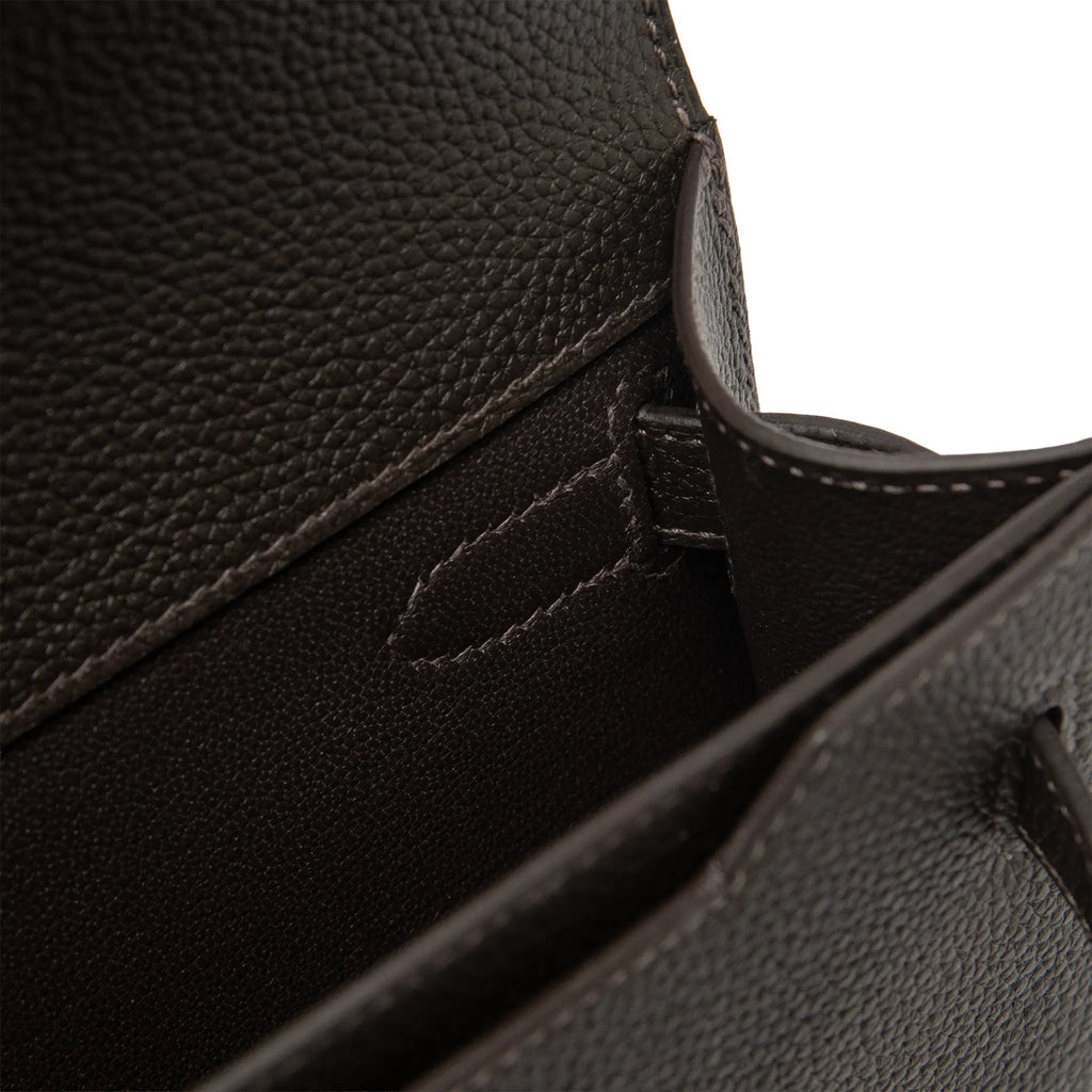 Pochette Cuir — Brun