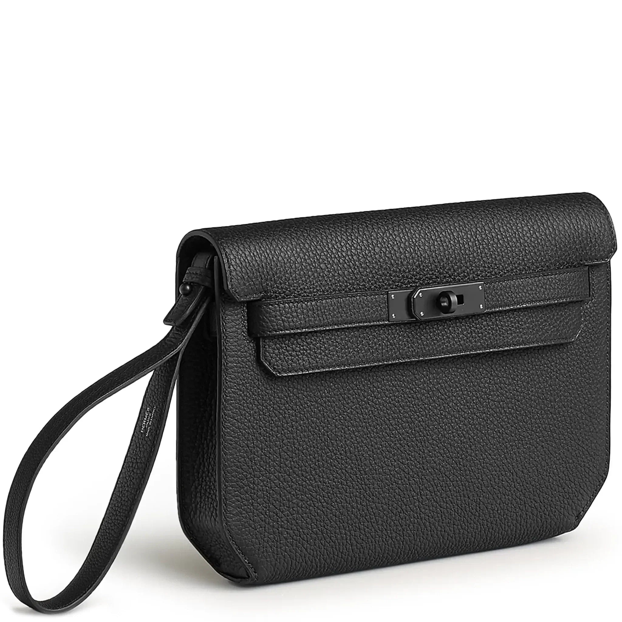 Pochette Cuir — Noir Mat