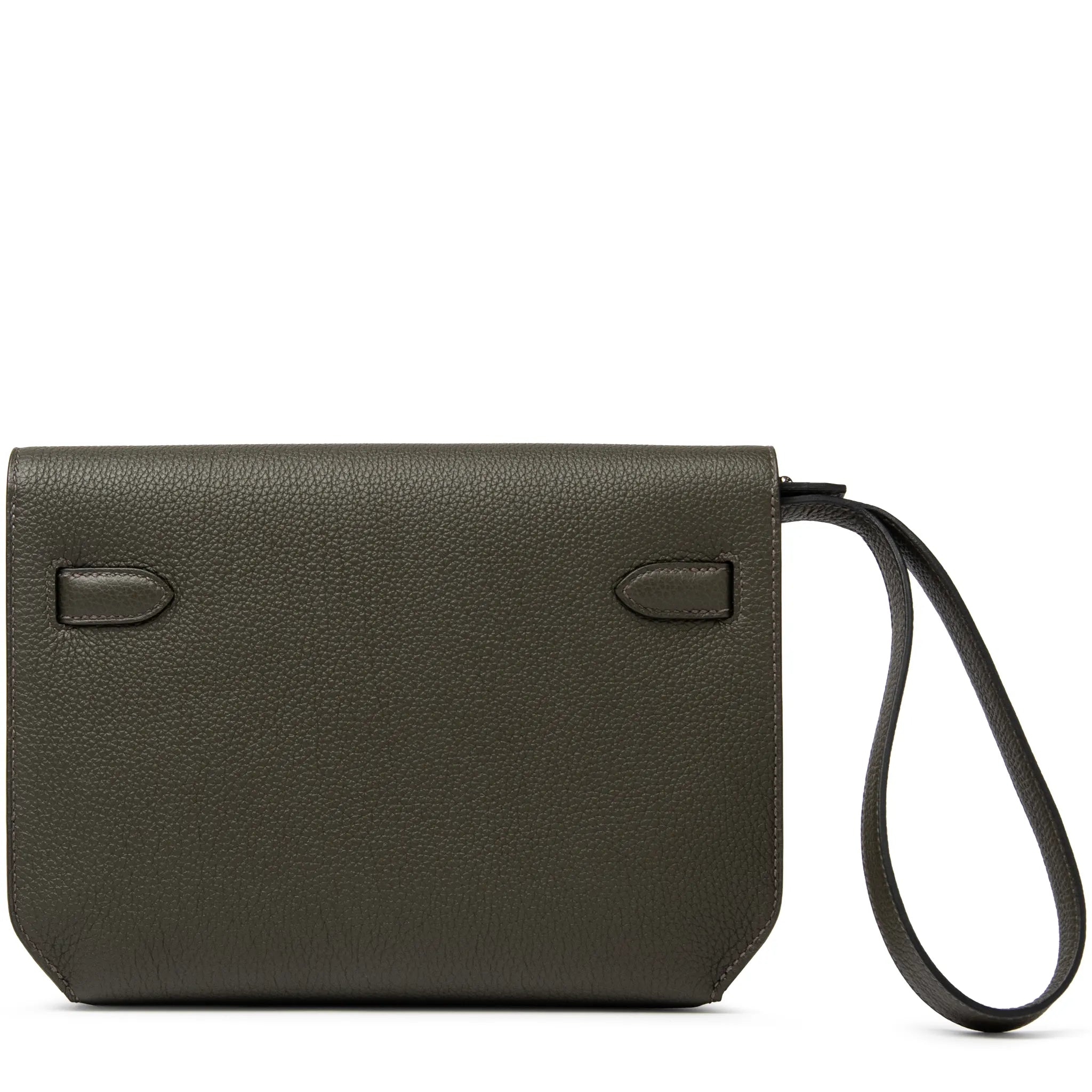 Pochette Cuir — Vert-de-Gris