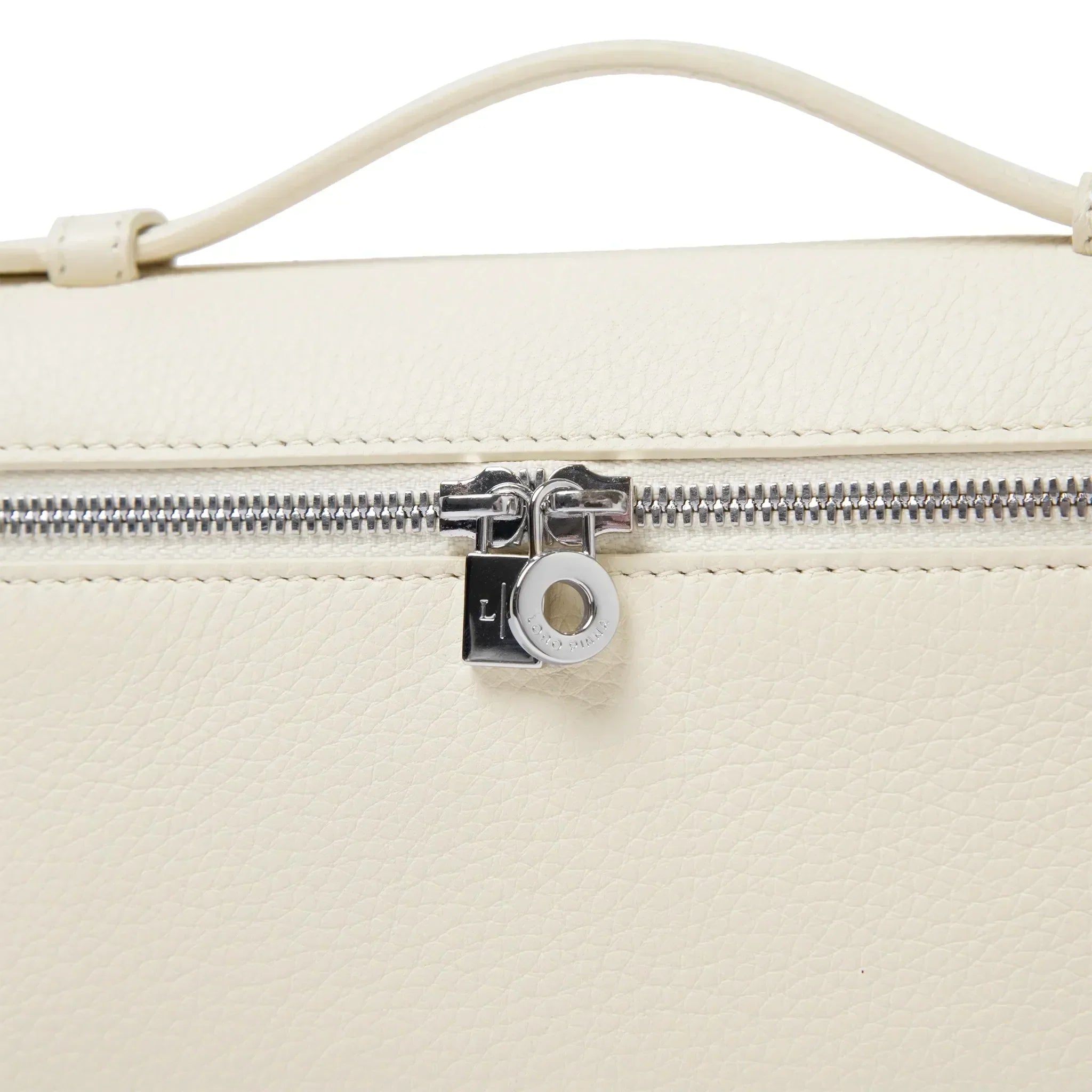 Sacoche Cuir de Veau — Beige Clair