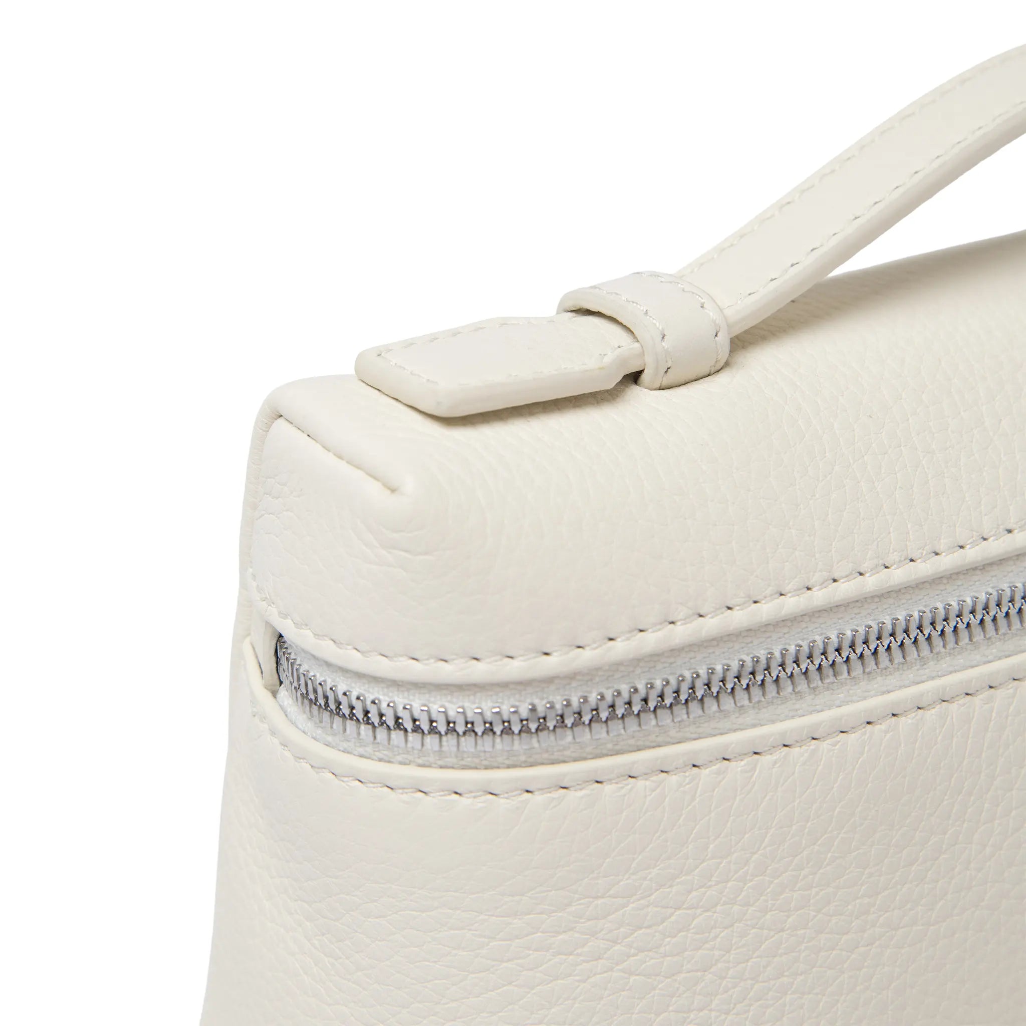 Sacoche Cuir de Veau — Beige Clair