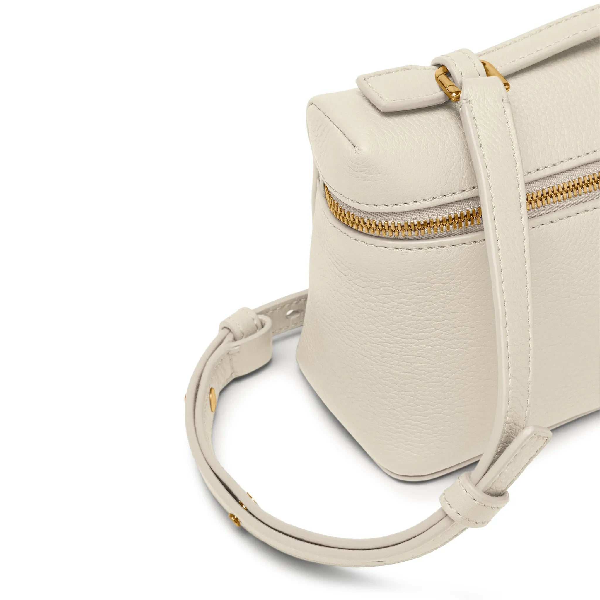 Sacoche Cuir de Veau — Blanc
