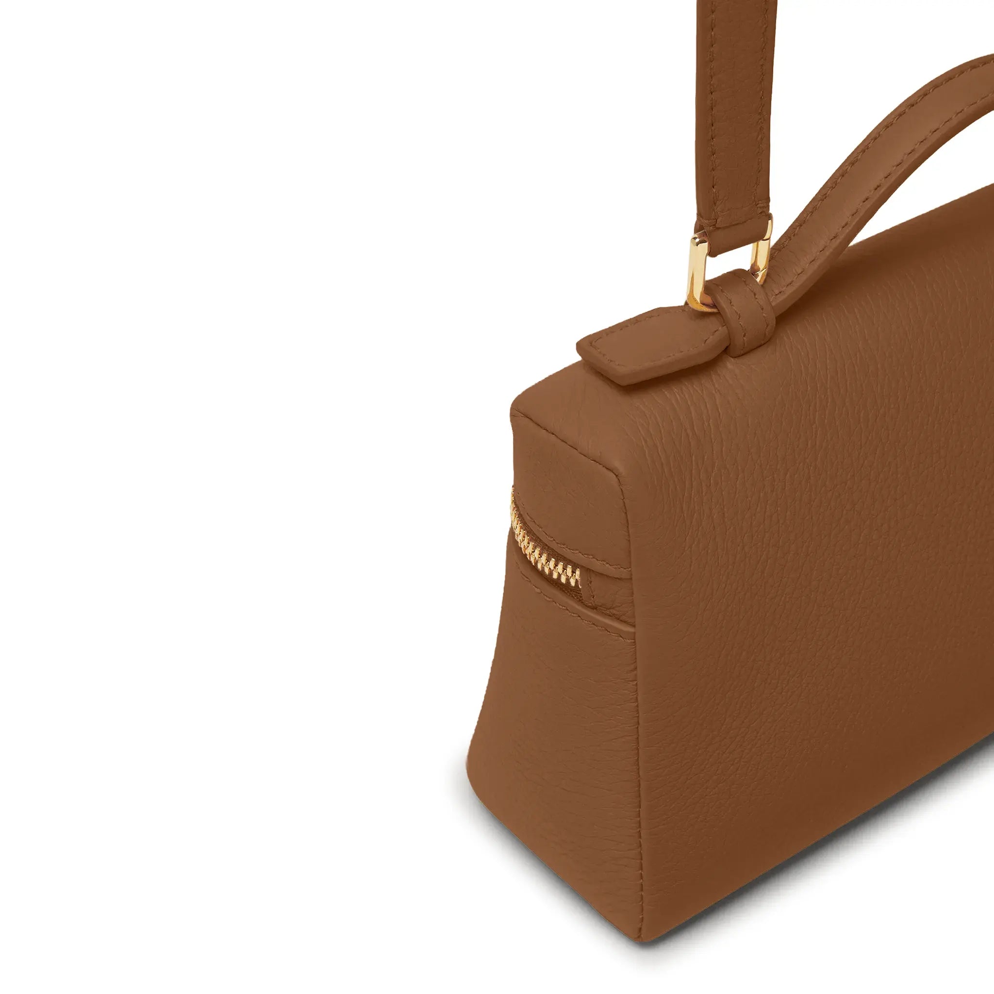 Sacoche Cuir de Veau — Camel