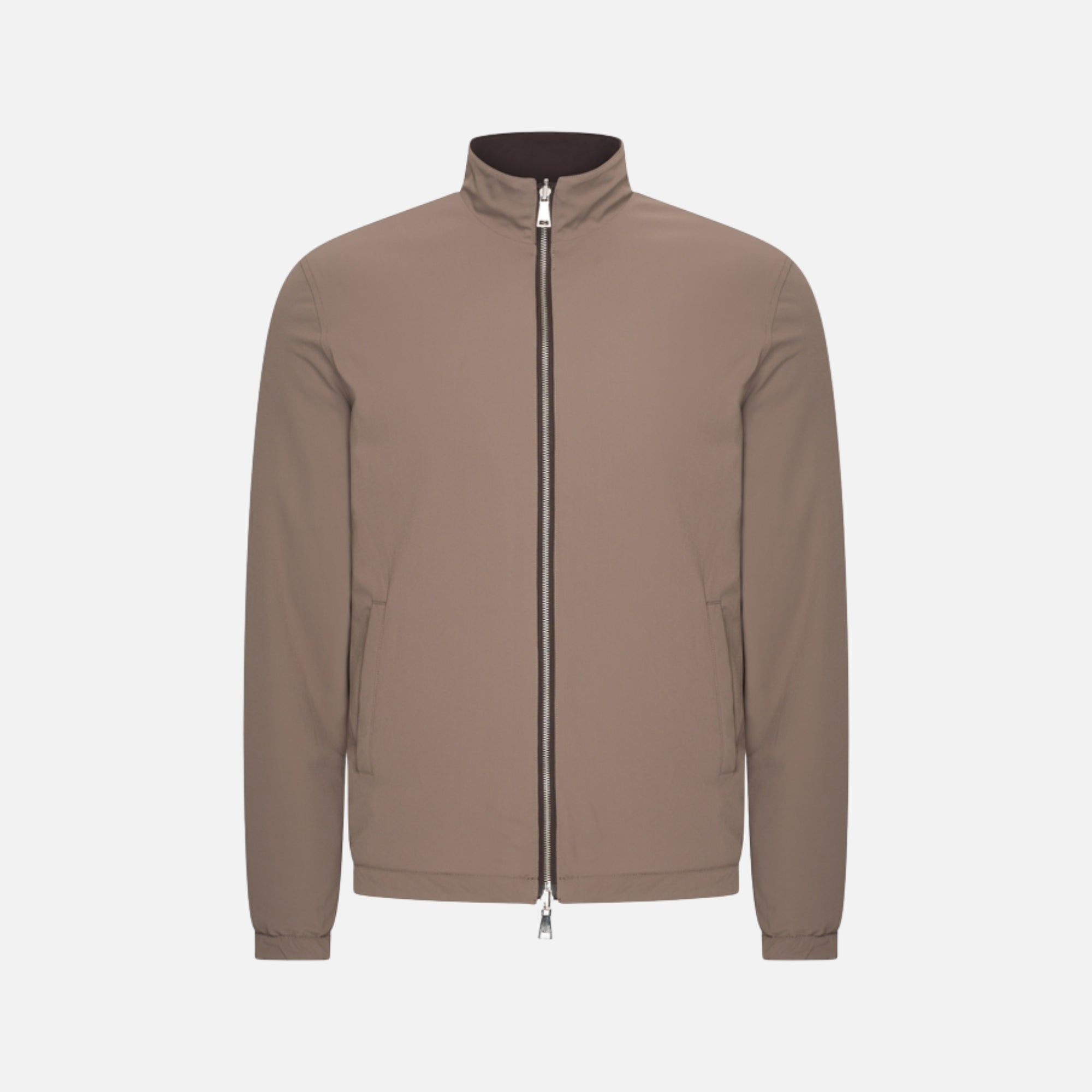 Veste Réversible Voyage — Taupe / Espresso